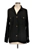 Como Vintage 100% Polyester Black Long Sleeve Blouse Size L - photo 1