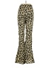 Zara Animal Print Gold Casual Pants Size XS - photo 2
