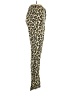 Zara Animal Print Gold Casual Pants Size XS - photo 4