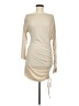 Unbranded Solid Ivory Cocktail Dress Size M - photo 1