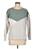 Green Tea Color Block Gray Sweatshirt Size L - photo 1