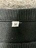 Unbranded Solid Black Pullover Sweater Size M - photo 7