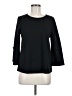 Ann Taylor Black 3/4 Sleeve Top Size M - photo 1