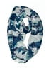 Mixit 100% Acrylic Camo Blue Scarf One size - photo 1