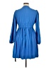 Assorted Brands 100% Polyester Solid Blue Casual Dress Size XL - photo 2