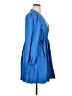 Assorted Brands 100% Polyester Solid Blue Casual Dress Size XL - photo 4