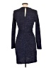 Speechless Tweed Blue Cocktail Dress Size L - photo 2