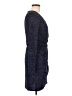 Speechless Tweed Blue Cocktail Dress Size L - photo 4