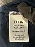 Pepin 100% Cotton Blue Black Sleeveless Top Size XS - photo 8