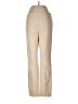 Ecru Solid Tan Dress Pants Size 6 - photo 1