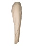 Ecru Solid Tan Dress Pants Size 6 - photo 4