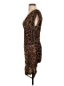 Liu-Jo Animal Print Brown Cocktail Dress Size S - photo 5