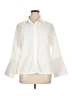 Unbranded 100% Polyester Ivory 3/4 Sleeve Blouse Size XL - photo 1