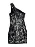 Bebe 100% Nylon Black Cocktail Dress Size XXS - photo 2
