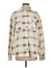 Assorted Brands Plaid Ivory Jacket Size S - photo 1
