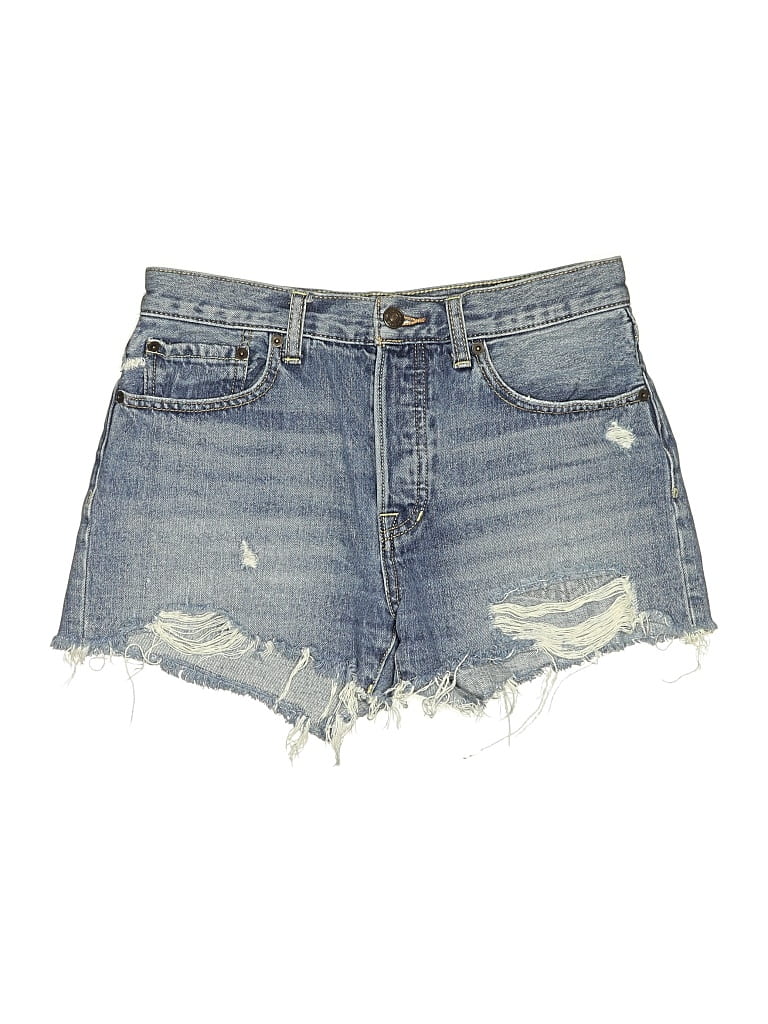 Pre-owned We The Free Denim Shorts In Blue