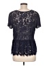 Muche et Muchette 100% Polyester Blue Short Sleeve Top One size - photo 2