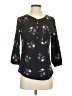 O'Neill 100% Polyester Black 3/4 Sleeve Blouse Size S - photo 1