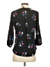 O'Neill 100% Polyester Black 3/4 Sleeve Blouse Size S - photo 2