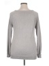 Cupio Metallic Silver Pullover Sweater Size XL - photo 2