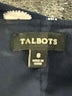 Talbots Polka Dots Black Casual Dress Size 8 - photo 7