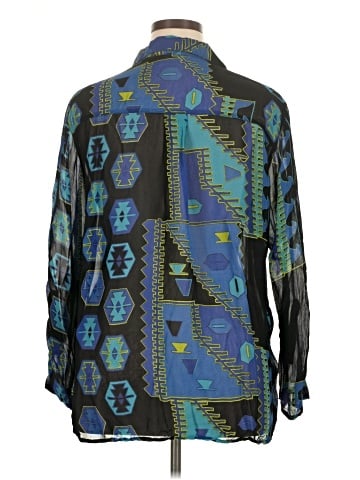 Chico's Design Long Sleeve Button-Down Shirt (view 2)
