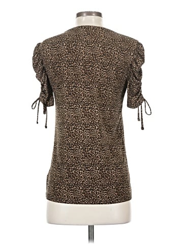 MICHAEL Michael Kors Short Sleeve Blouse (view 2)