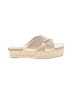 Halston Gold Tan Wedges Size 10 - photo 1