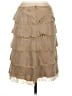 Ruth 100% Polyester Tan Casual Skirt Size 2 - photo 2