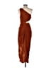 ASOS Design 100% Polyester Brown Cocktail Dress Size 4 - photo 2