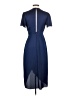 Express 100% Polyester Blue Cocktail Dress Size 4 - photo 2