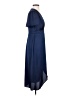 Express 100% Polyester Blue Cocktail Dress Size 4 - photo 4