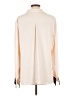 Susan Graver 100% Polyester Animal Print Ivory Long Sleeve Blouse Size L - photo 2