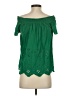 Old Navy Green Short Sleeve Blouse Size S - photo 2