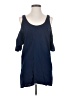 BCBGeneration 100% Rayon Blue 3/4 Sleeve Top Size S - photo 1