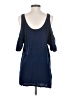 BCBGeneration 100% Rayon Blue 3/4 Sleeve Top Size S - photo 2