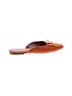 Nordstrom 100% Leather Orange Mule/Clog Size 7 1/2 - photo 1