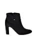 Nine West 100% Leather Black Ankle Boots Size 7 1/2 - photo 1