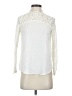 Belle+Sky 100% Polyester Ivory Long Sleeve Blouse Size XS - photo 1
