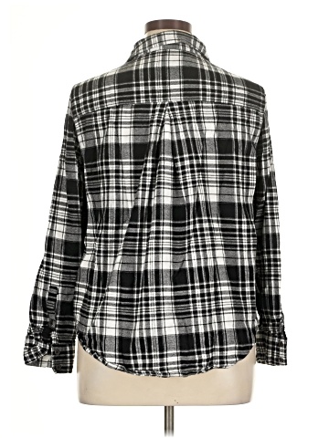 CALVIN KLEIN JEANS Long Sleeve Button-Down Shirt (view 2)