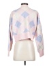 Miss Selfridge Argyle Pink Cardigan Size 4 - 6 - photo 2