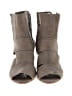 Free People 100% Leather Gray Tan Heels Size EU 38 - photo 2