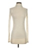 Halston Heritage Ivory Long Sleeve Turtleneck Size S - photo 1