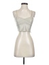 Zara Silver Sleeveless Top Size XS - photo 1