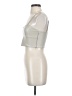Zara Silver Sleeveless Top Size XS - photo 5