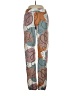 Nanu Print Brown Casual Pants Size S - photo 1
