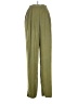 Unbranded 100% Polyester Solid Green Casual Pants Size 6 - photo 1