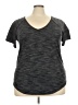 Torrid Gray Active T-Shirt Size 3X Plus (3) - photo 1