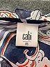 CAbi 100% Polyester Blue Sleeveless Blouse Size XS - photo 7