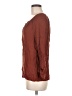 Point Sur 100% Viscose Brown Long Sleeve Blouse Size M - photo 5